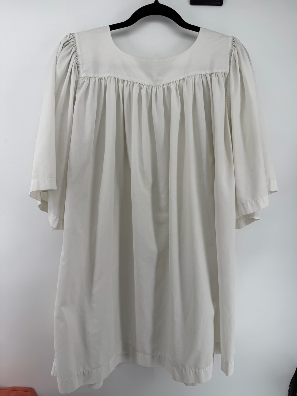 Vintage J. Wippell & Co. White Choir Surplice Clerical Robe Made in England 32